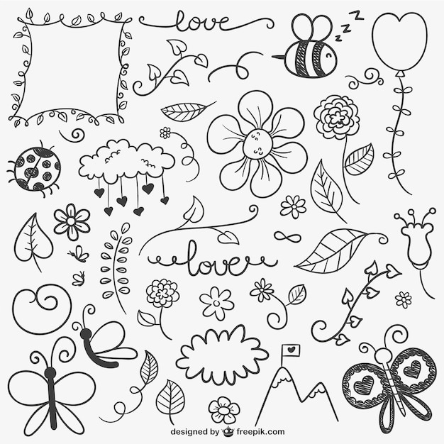 Download freebie vector doodle download