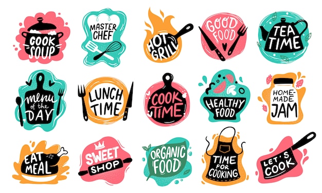 Download Free Food Set Kostenlose Vektoren Fotos Und Psd Dateien Use our free logo maker to create a logo and build your brand. Put your logo on business cards, promotional products, or your website for brand visibility.