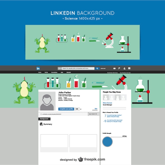 Linkedin Wissenschaft Hintergrund | Download der ...