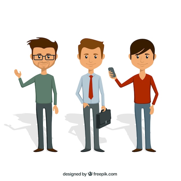 Männer illustration Premium Vektoren Männer illustration Premium Vektoren
