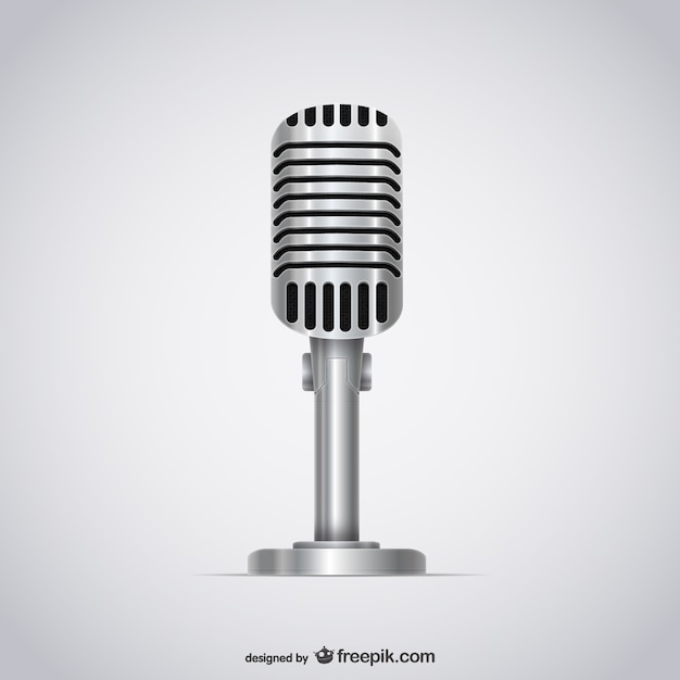 Download Mikrofon 3d-darstellung | Kostenlose Vektor