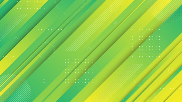 Moderne abstrakte grafische elemente. abstrakte steigungsfahnen mit flüssigen flüssigen formen und diagonalen linien. vorlagen für landingpage-design oder website-hintergrund. Premium Vektoren
