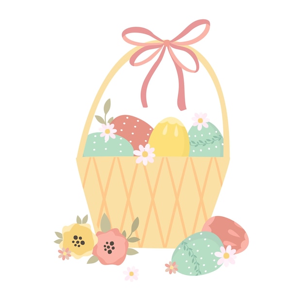 Easter Basket scrapbook cuts SVG cutting files doodle cut files for ...