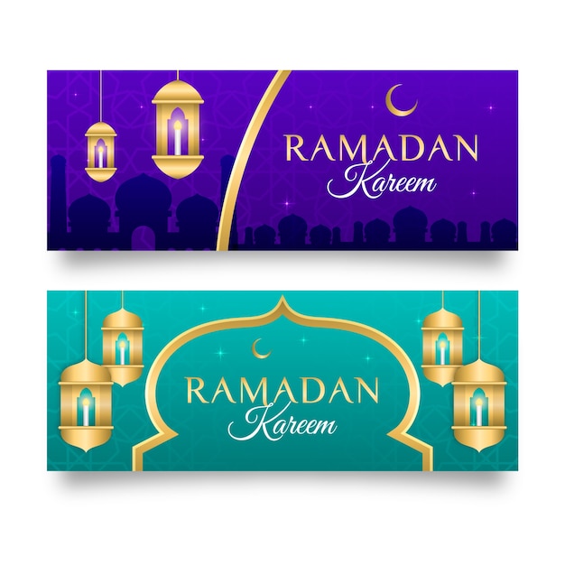  Ramadan  banner  vorlage design Kostenlose Vektor