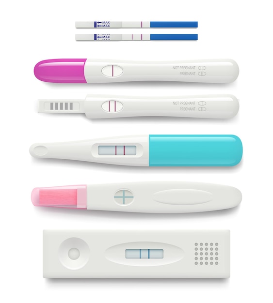 Schwangerschaftstest. 