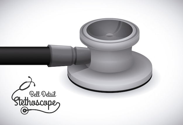Stethoskop-design Premium Vektoren
