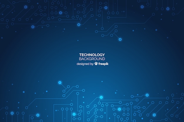 Technologischer hintergrund Kostenlosen Vektoren