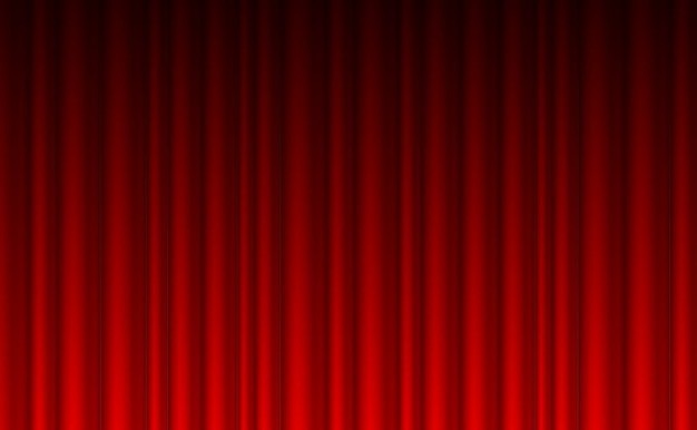 Theater Roten Vorhang Hintergrund