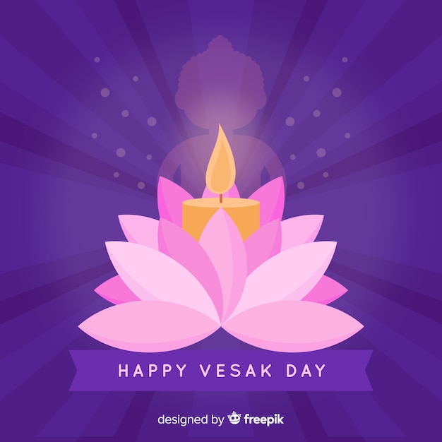 Vesak tag Kostenlosen Vektoren