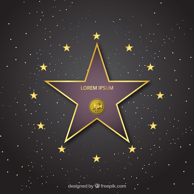 Walk of fame Kostenlosen Vektoren