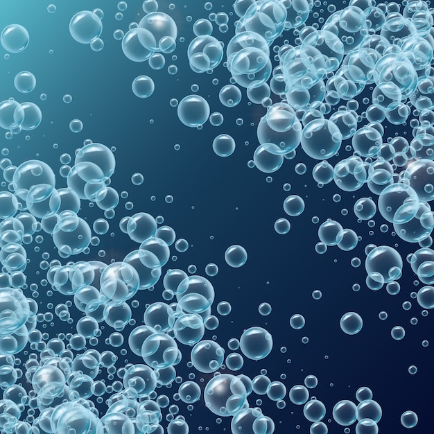 Wasser oder suppe sprudelt hintergrund Premium Vektoren