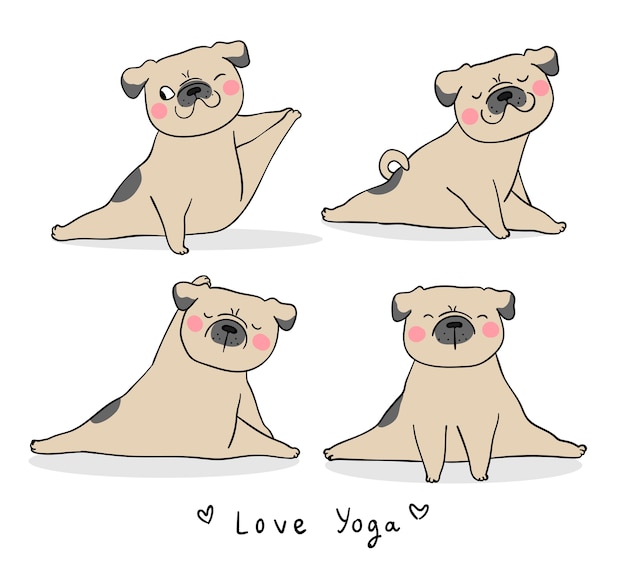 Yoga Zeichnen
