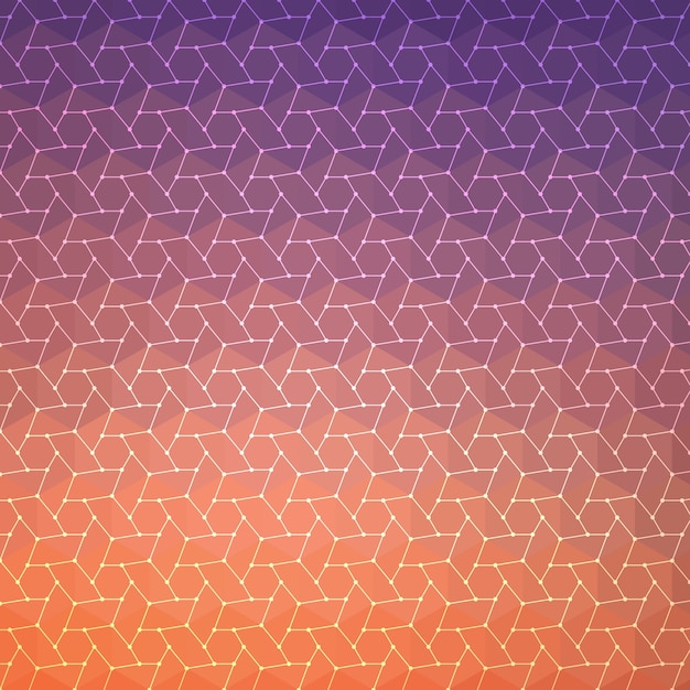 Zusammenfassung hintergrund, geometrische design, vektor-illustration. geometrische tesselation der farbigen oberfläche. glasfenster-stil. abstrakte farbunschärfe. Kostenlosen Vektoren
