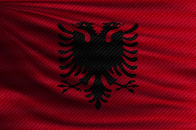 Simbolo Da Bandeira Da Albania