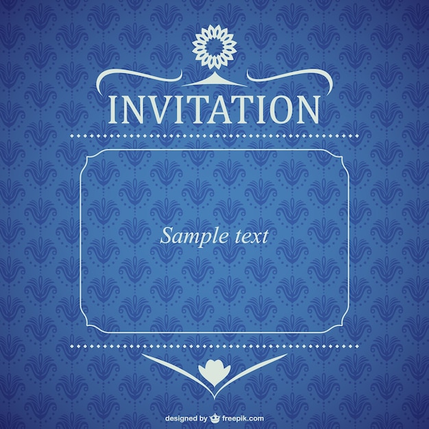 Featured image of post Convite Vetor Azul Convites e lembrancinhas de qualquer tema