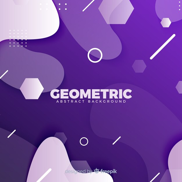 Backgound geométrico Vetor grátis