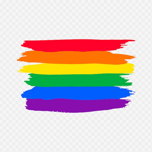 Bandeira do dia de orgulho em aquarela | Vetor Grátis