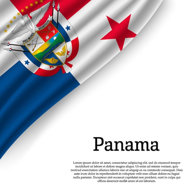 Bandeira Do Panamá Em Branco Vetor Premium 2356