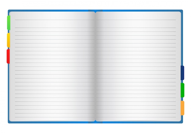 Caderno Vetor Premium