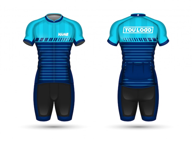 Download Camisa de ciclismo jersey | Vetor Premium