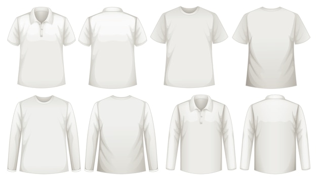 tipos de camiseta