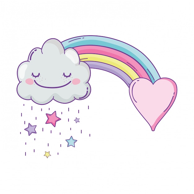 Featured image of post Desenho Nuvem Arco Iris Colcha solteiro 2 pe as c u nuvem arco ris colorida bordada