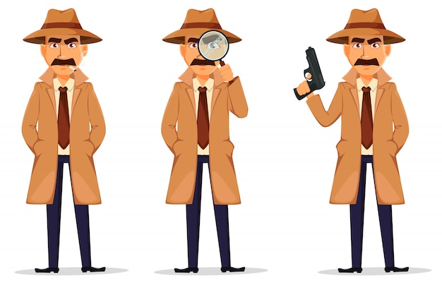 casaco de detetive masculino
