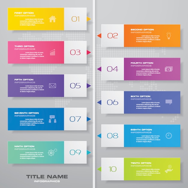Elemento de infográfico de gráfico de linha do tempo. Vetor Premium