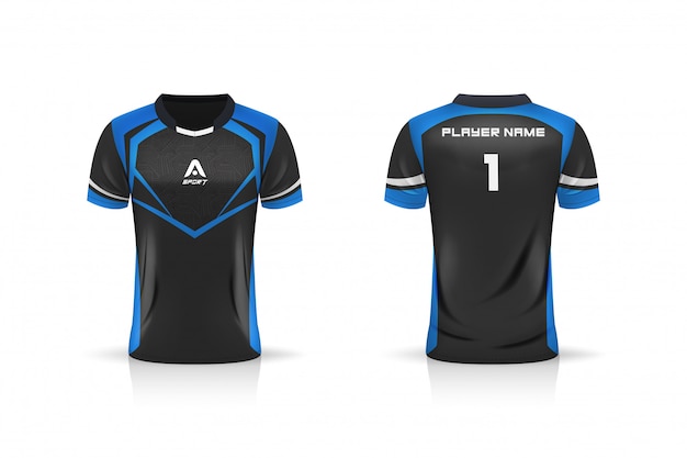 Download Especificação soccer sport, esport gaming t shirt jersey ...