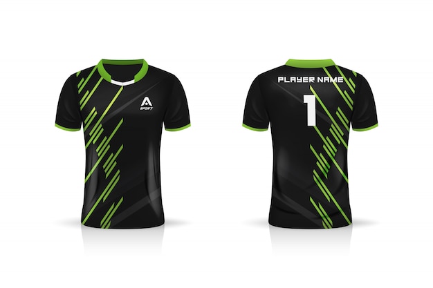 Download Especificação soccer sport, esports gaming t shirt jersey ...