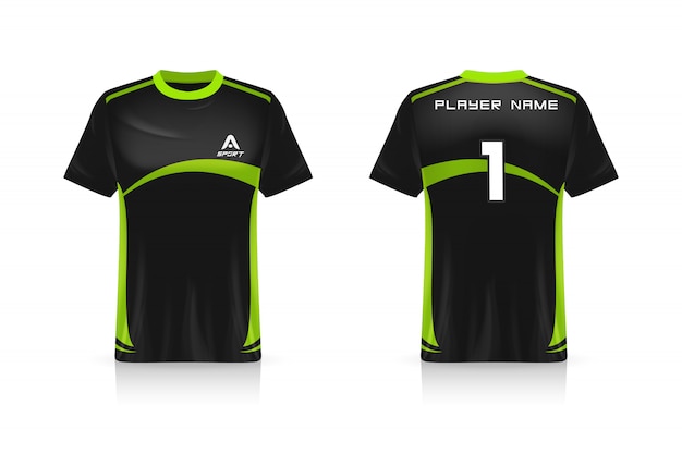 Download Especificação soccer sport, esports gaming t shirt jersey ...