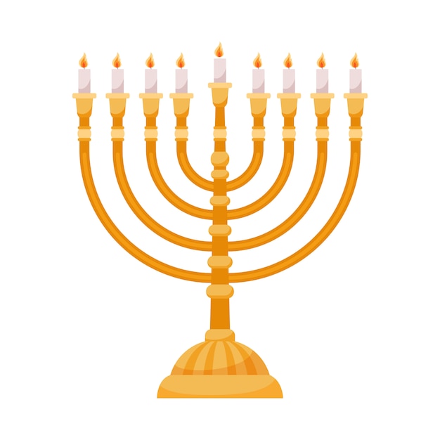 Feliz Hanukkah | Vetor Premium