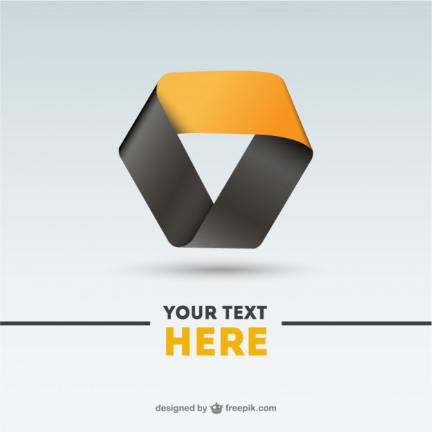 Free vector abstract logo design | Vetor Grátis