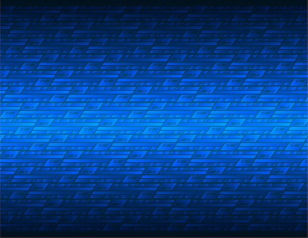 Fundo de tela de cinema led azul Vetor Premium