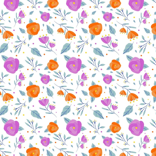 Fundo Floral Minimalista Desenhado Vetor Gr Tis