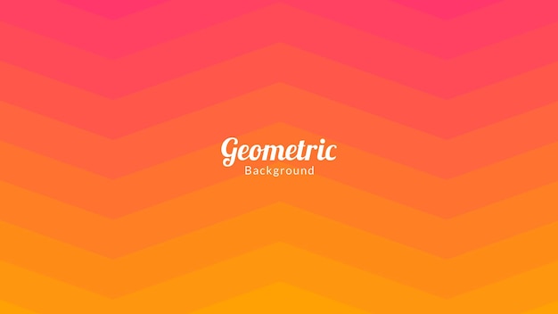 Fundo Geom Trico Colorido Rosa E Laranja Vetor Premium