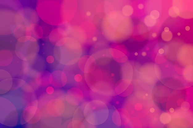 Fundo gradiente com efeito bokeh Vetor grátis