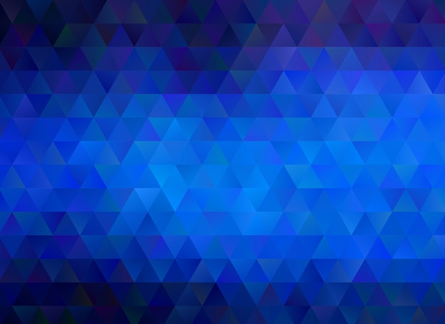 Fundo gráfico triangular emaranhado geométrico azul multicolorido do gráfico do inclinação do estilo do baixo. design poligonal para o seu negócio. Vetor Premium
