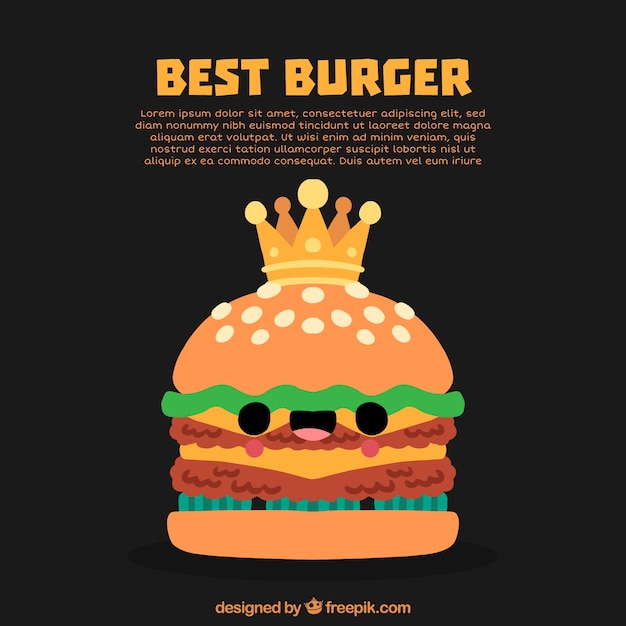 Featured image of post Hamburguer Vetor Fundo Preto Cartoon hamburger vector sticker icon cartoon tasty big hamburger with cheese and sesame