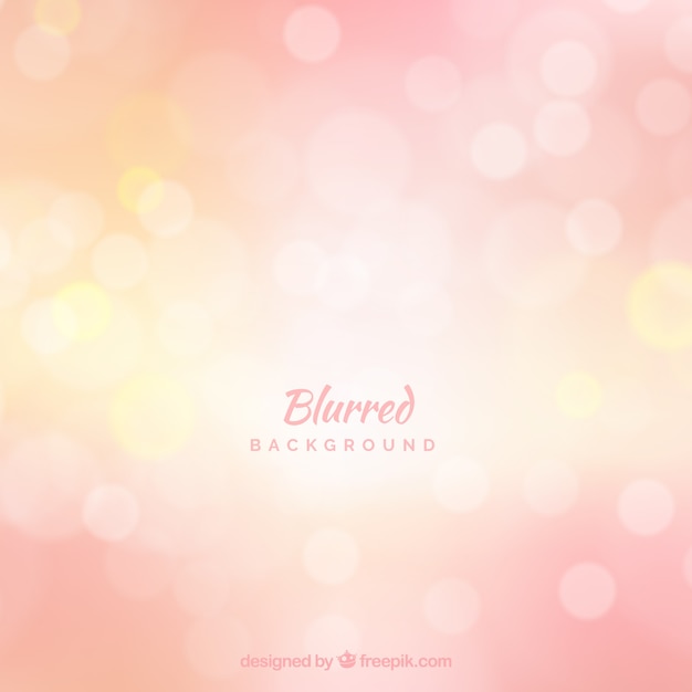 Fundo rosa abstrato com efeito bokeh Vetor grátis