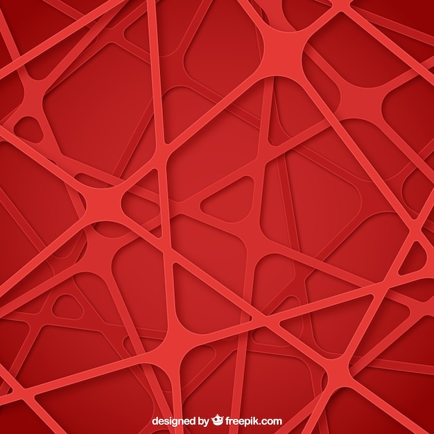 Fundo Vermelho Abstrato Vetor Grátis