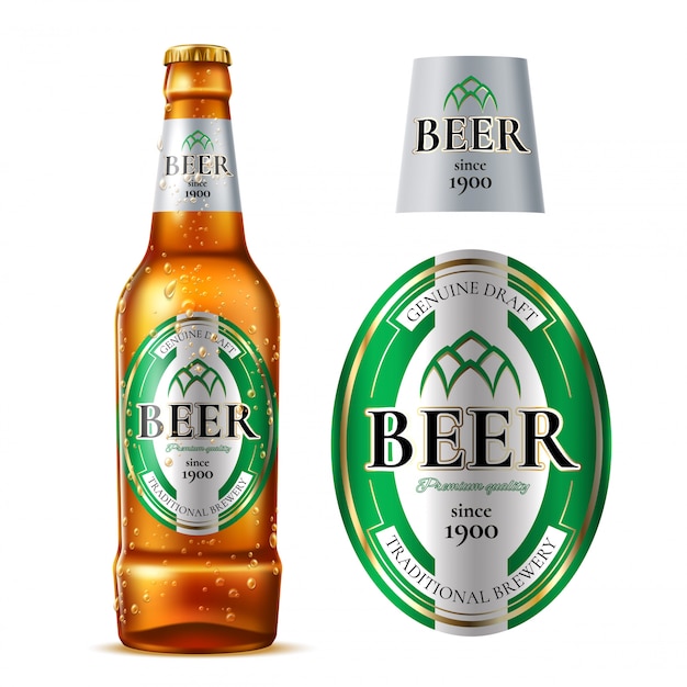 Garrafa De Cerveja De Vidro Realista De Vetor Com Etiqueta Vetor Premium 250,876 likes · 1,014 talking about this. https br freepik com profile preagreement getstarted 9223995
