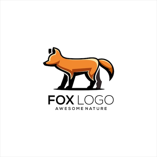 Ilustração De Desenho Vetorial Do Logotipo Da Fox Vetor Premium 6360