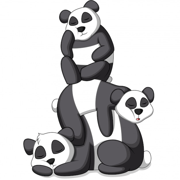 Ilustração De Panda Bonito Vetor Premium 5847