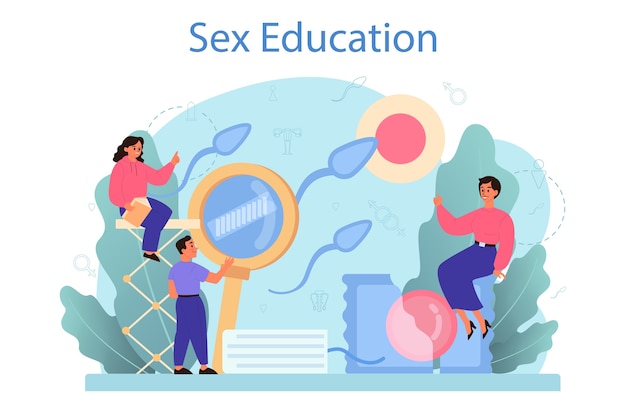 Ilustração Do Conceito De Educação Sexual Vetor Premium 2069