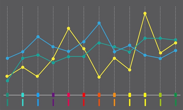 Ilustração Do Gráfico De Análise De Dados Vetor Grátis