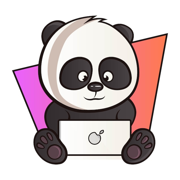 Ilustração Dos Desenhos Animados De Panda Vetor Premium 1547