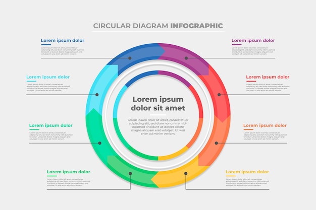 Infogr Fico De Diagrama Circular Plano Vetor Gr Tis 9435 The Best