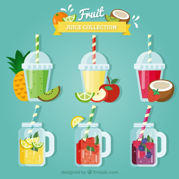 n fruit raspados juice apartamento, desenho sucos, colorido, Jogo, fruta,