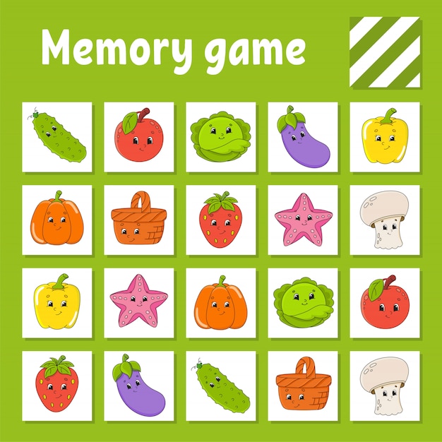 Juegos De Memoria Infantiles Para Niños - Mundo Primaria
